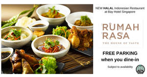 Featured image for (EXPIRED) Rumah Rasa @ Bay Hotel Singapore: Fr $55 NETT for 2 pax Weekend Buffet! From 7 – 30 Jul 2017