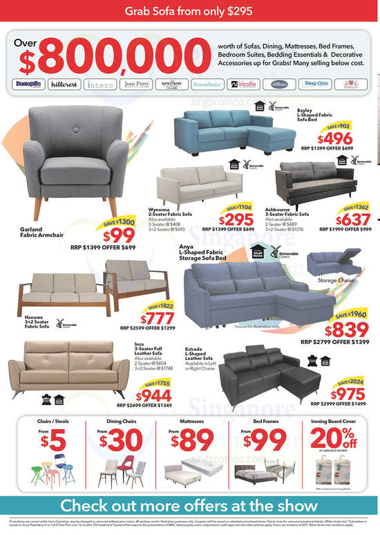 Sofa, Garland, Hanswa, Furniture, Chairs, Stools, Mattresses