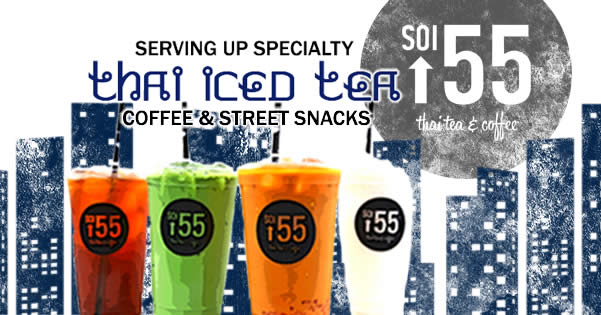 Featured image for Soi 55 is offering 1-for-1 Thai Milk Teas at The Cathay outlet till 31 Oct 2018