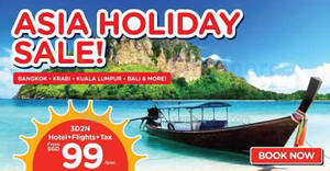 Featured image for (EXPIRED) Air Asia Go: Grab a 3D2N vacation fr $99/pax (Hotel + Flights + Taxes)! Book from 28 Aug – 3 Sep 2017