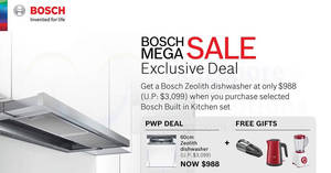 Featured image for (EXPIRED) Bosch: Up to 70% off Mega Sale at United Square! From 19 – 20 Aug 2017