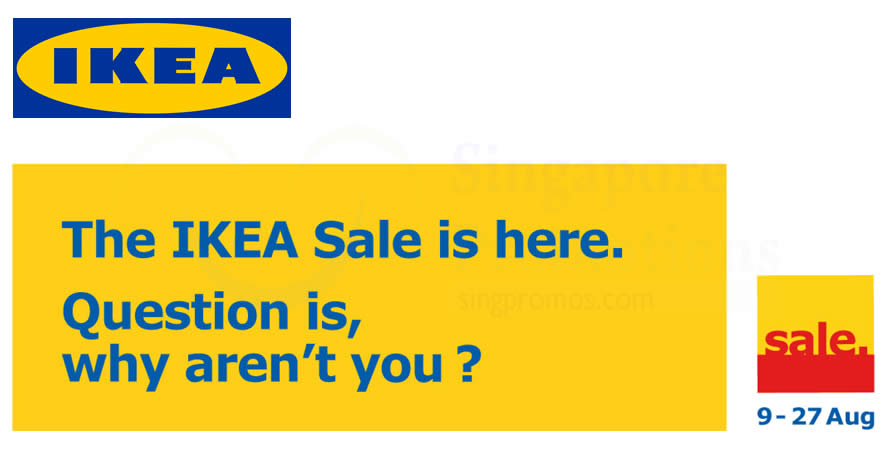 Ikea Sale Starts From 9 27 Aug 2017