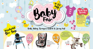 Featured image for Isetan Baby Fair at four locations! From 4 – 20 Aug 2017