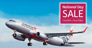 Featured image for (EXPIRED) Jetstar: National Day sale fares fr $37 all-in to over 20 destinations! Book from now till 9 Aug 2017