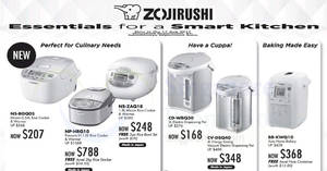 Featured image for (EXPIRED) Zojirushi offers at Takashimaya! Now till 17 Aug 2017