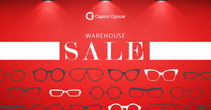 Featured image for (EXPIRED) Capitol Optical up to 70% off warehouse sale! From 21 – 24 Sep 2017
