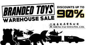 Featured image for (EXPIRED) Sheng Tai Toys warehouse sale returns with discounts of up to 90% off! From 27 Sep – 1 Oct 2017