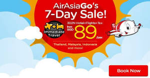 Featured image for (EXPIRED) Air Asia Go: Grab a 3D2N vacation fr $89/pax (Hotel + Flights + Taxes)! Book from 2 – 8 Oct 2017