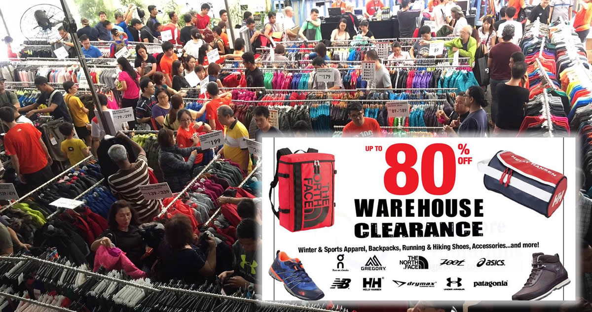 Featured image for Save up to 80% off North Face, Asics, On, Zoot & more at Outdoor Venture's Warehouse Clearance sale from 3 - 5 Nov 2017