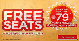 Featured image for (EXPIRED) Air Asia Go: Book a hotel and get free flights! Book from 13 – 19 Nov 2017