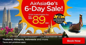 Featured image for (EXPIRED) Air Asia Go: 3D2N vacation fr $89/pax (Hotel + Flights + Taxes)! Book from 6 – 11 Nov 2017