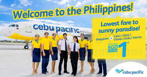 Featured image for (EXPIRED) Cebu Pacific Air: Fly to Philippines fr $46 all-in! Book from 29 – 30 Nov 2017