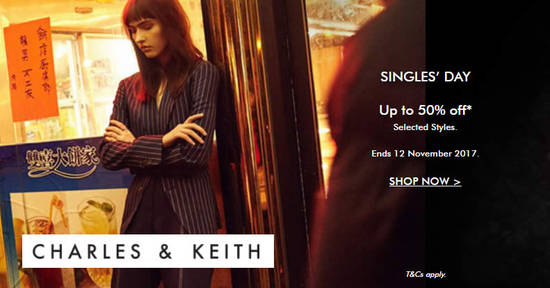 Charles Keith FLASH 10 Nov 2017 Charles Keith FLASH 10 Nov 2017