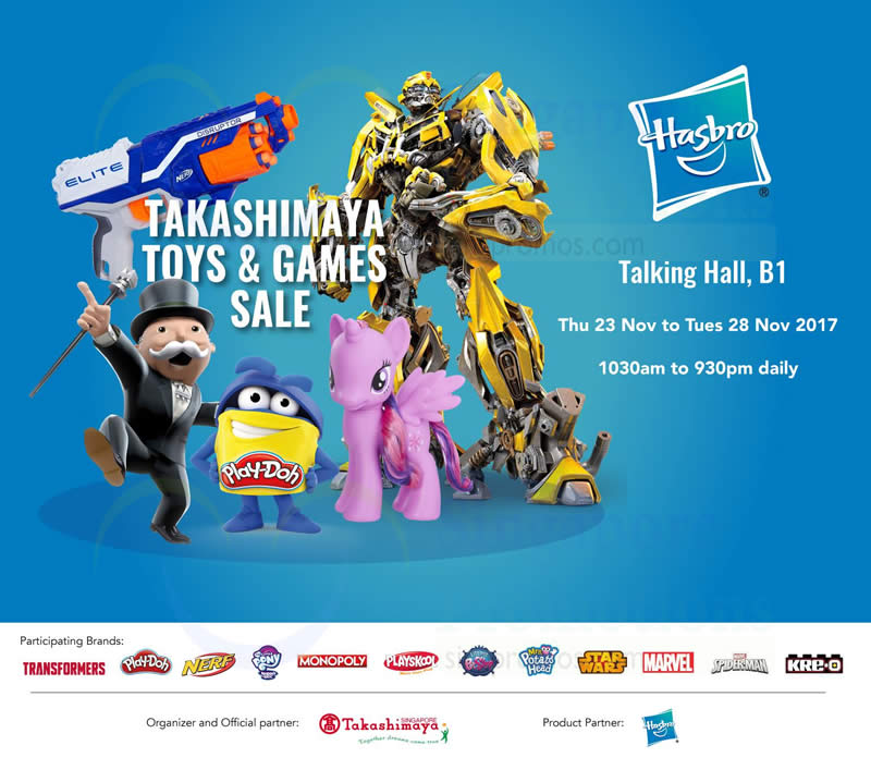 Takashimaya toy store sale 2019