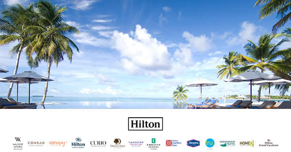 Featured image for Hilton: Great Getaway Sale - Save up to 25% hotels in India, Australia & more! Ends 30 Apr 2018