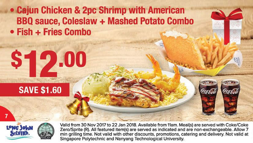 Long John Silver’s: NEW discount coupon deals – just flash to enjoy ...