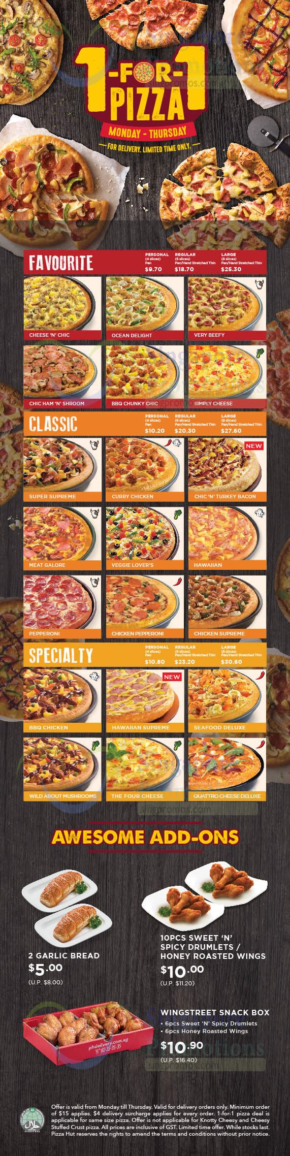 Pizza Hut Delivery 17 Nov 2017 