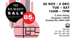 Featured image for The Big Beauty Sale – Versace, Givenchy, Moschino & more! From 28 Nov to 2 Dec 2017