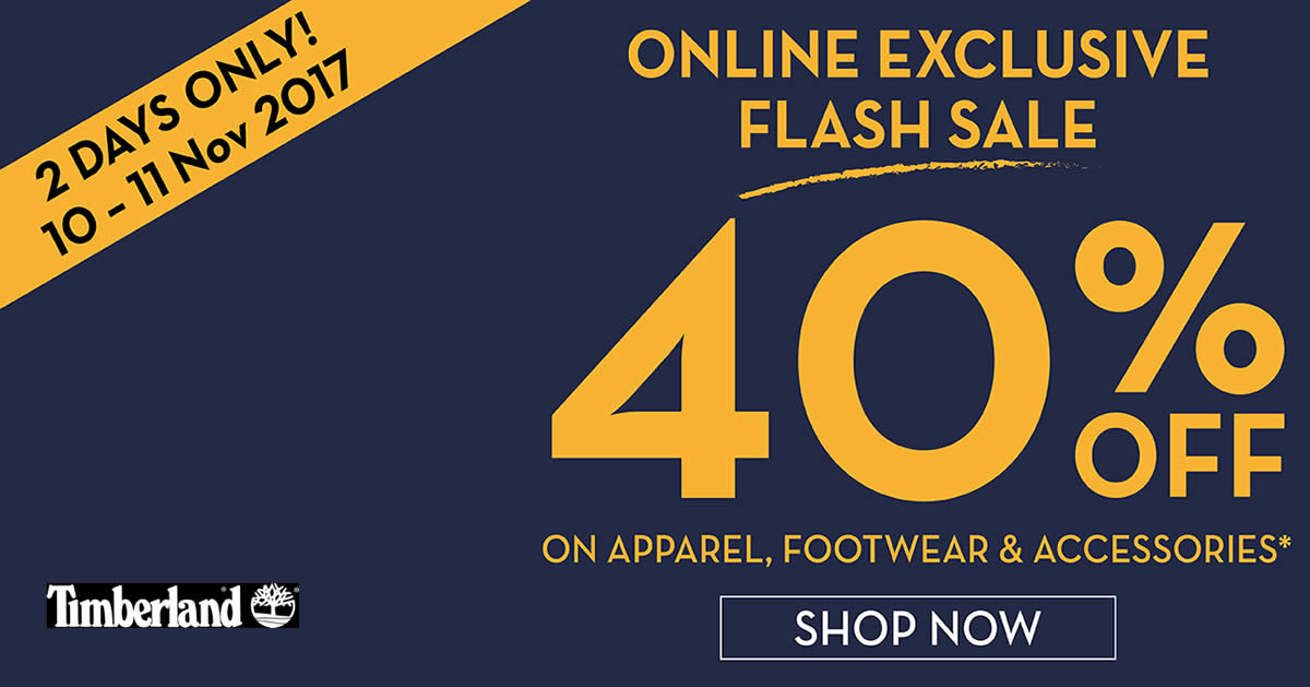 timberland flash sale