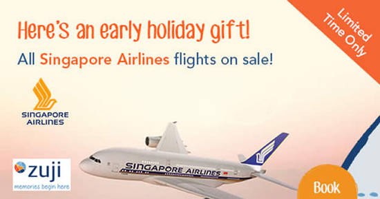 Zuji Singapore Airlines 15 Nov 2017 Zuji Singapore Airlines 15 Nov 2017