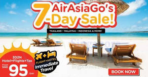 Featured image for (EXPIRED) Air Asia Go: Grab a 3D2N vacation fr $95/pax (Hotel + Flights + Taxes)! Ends 10 Dec 2017