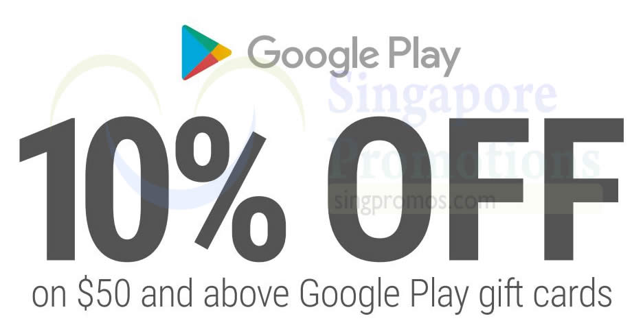 Featured image for 7-Eleven: 10% off Google Play gift cards valued at $50 and above! From 6 - 12 Dec 2017