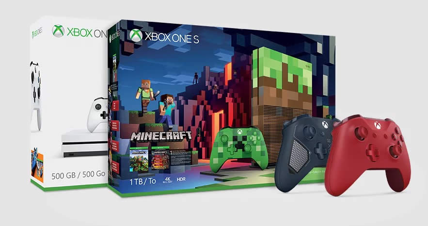 Xbox one s minecraft deals edition for sale