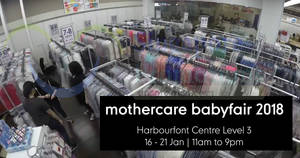 Featured image for (EXPIRED) Mothercare baby fair 2018 at Harbourfront Centre! From 18 – 21 Jan 2018