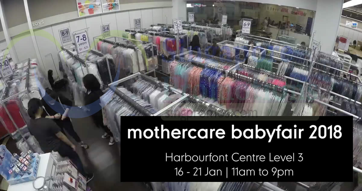 Featured image for Mothercare baby fair 2018 at Harbourfront Centre! From 18 - 21 Jan 2018