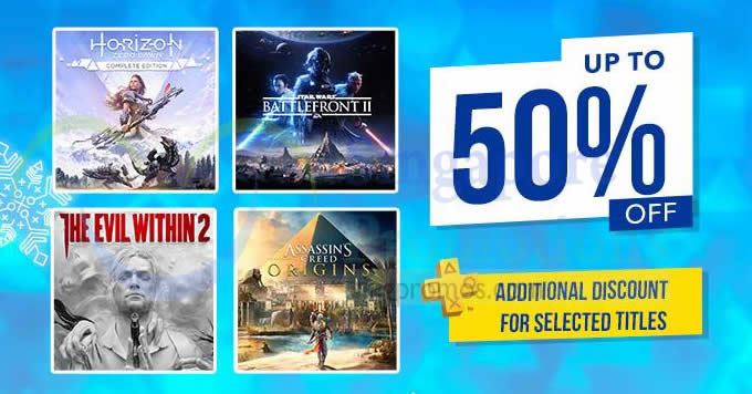 Psn christmas shop sale 2018