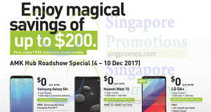 Featured image for StarHub: Roadshow at AMK Hub from 4 – 10 Dec 2017