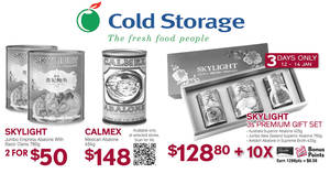 Featured image for (EXPIRED) Cold Storage: Skylight & Calmex abalone offers valid from 12 – 18 Jan 2018