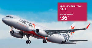 Featured image for (EXPIRED) Jetstar: Over 20 destinations on sale fr $36 all-in! Book from now till 12 Jan 2018