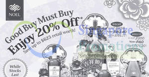 Featured image for Noel Gifts: 20% off selected gift hampers (save up to $625 retail worth) from 10 Jan 2018