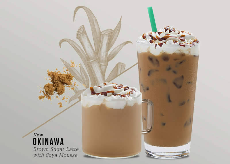 starbucks brown okinawa sugar latte beginning caramel crumble jan salted mocha fresh return drinks limited paperblog