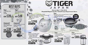 Featured image for Tiger Japan, HappyCall & Fissler offers at Takashimaya from 25 Jan – 11 Feb 2018