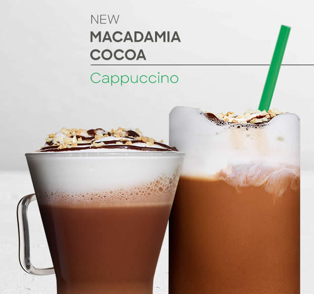 Starbucks cocoa cappuccino Starbucks Coconut