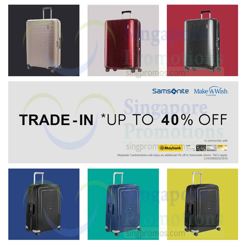 samsonite sale 2018