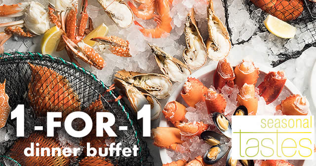 Featured image for Seasonal Tastes at Westin Singapore: 1-FOR-1 dinner buffet with DBS/POSB cards! Ends 31 May 2018