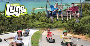 Featured image for (EXPIRED) Skyline Luge Sentosa: $30 for five Luge & Skyrides promotion! Valid till 25 Feb 2018