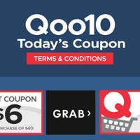 Qoo10: Grab free $6 and $20 cart coupons! From 10 – 11 Mar 2018 - 1