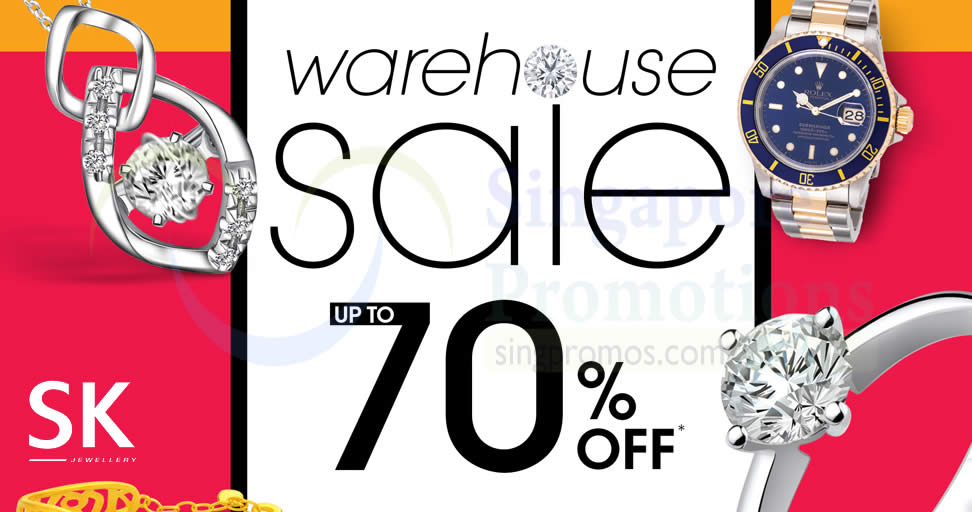 Featured image for SK Jewellery up to 70% OFF warehouse sale! From 28 Mar - 1 Apr 2018