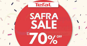 Featured image for (EXPIRED) Tefal up to 70% OFF sale at SAFRA Punggol from 23 – 25 Mar 2018