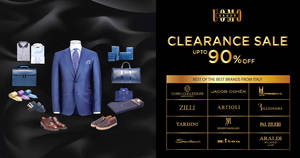 Featured image for (EXPIRED) Uomo Group: Up to 90% OFF clearance sale on best of the best luxury brands from Italy! From 23 – 25 Mar 2018