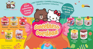 Featured image for (EXPIRED) 7-Eleven: NEW Sanrio Characters x LINE Friends Glass Container Collection! Ends 19 Jun 2018