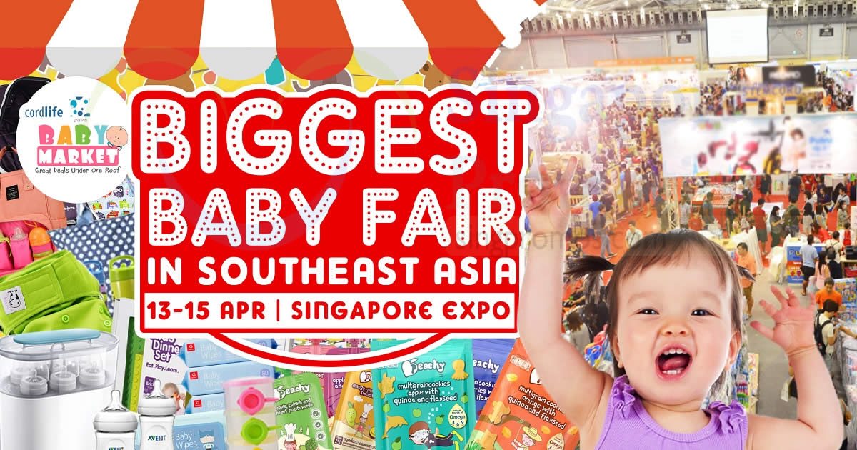 Featured image for Baby Market Fair at Singapore Expo from 13 - 15 Apr 2018