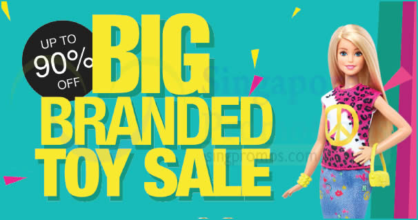 Featured image for Big Branded Toy Sale at Causeway Point from 8 - 13 May 2018