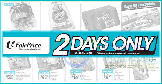 Fairprice 2days offers feat 19 May 2018 Fairprice 2days offers feat 19 May 2018