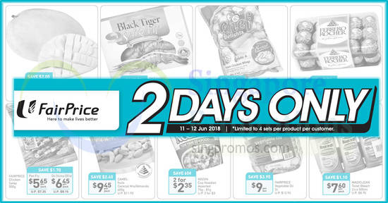 Fairprice 2days offers feat 11 Jun 2018 Fairprice 2days offers feat 11 Jun 2018