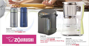 Featured image for Great savings on Made-in-Japan Zojirushi home essentials at OG from 8 Jun 2018